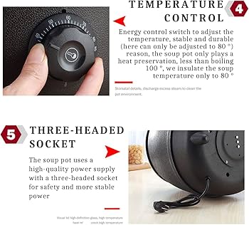 Amazon.co.jp: 10L食品用スープ釜ウォーマー, 業務用電気式